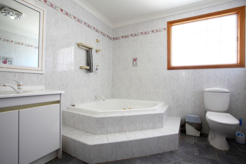 Custom Tile Work Around Bathtub